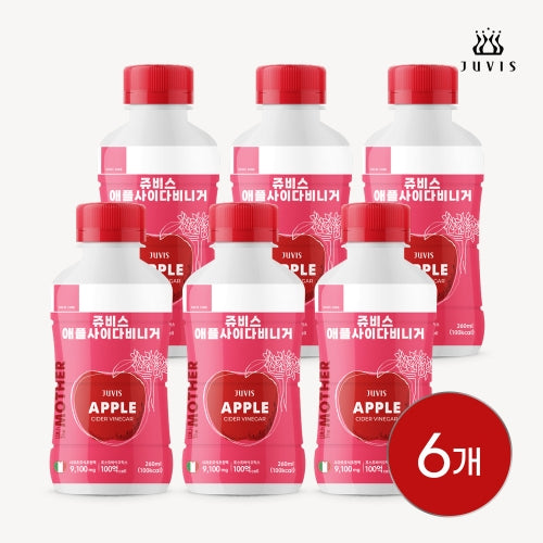 Juvis Apple Cider Vinegar (1 Box: 24 Bottles)