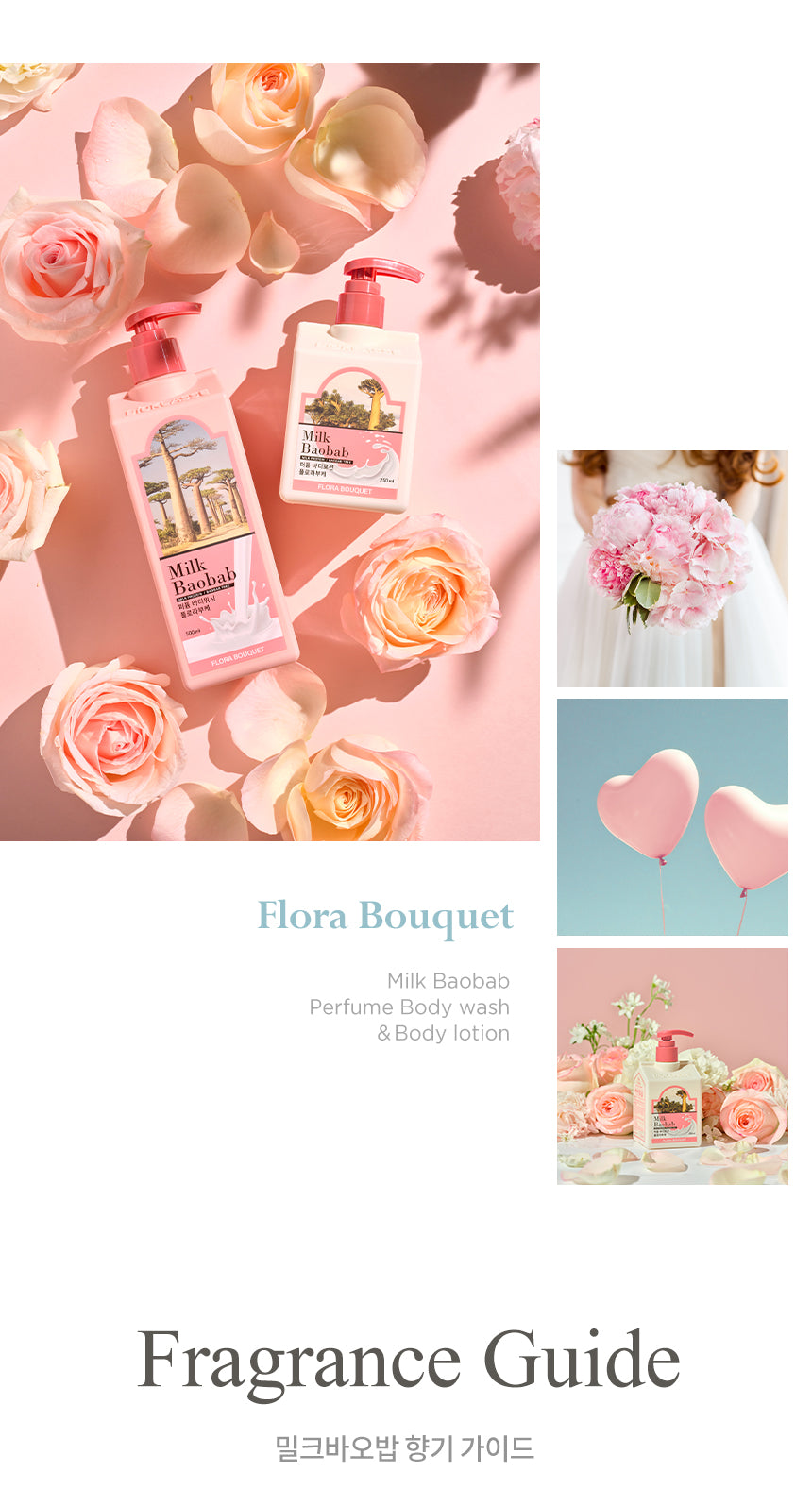 Milk Baobab Body Wash Flora Bouquet 1000ml