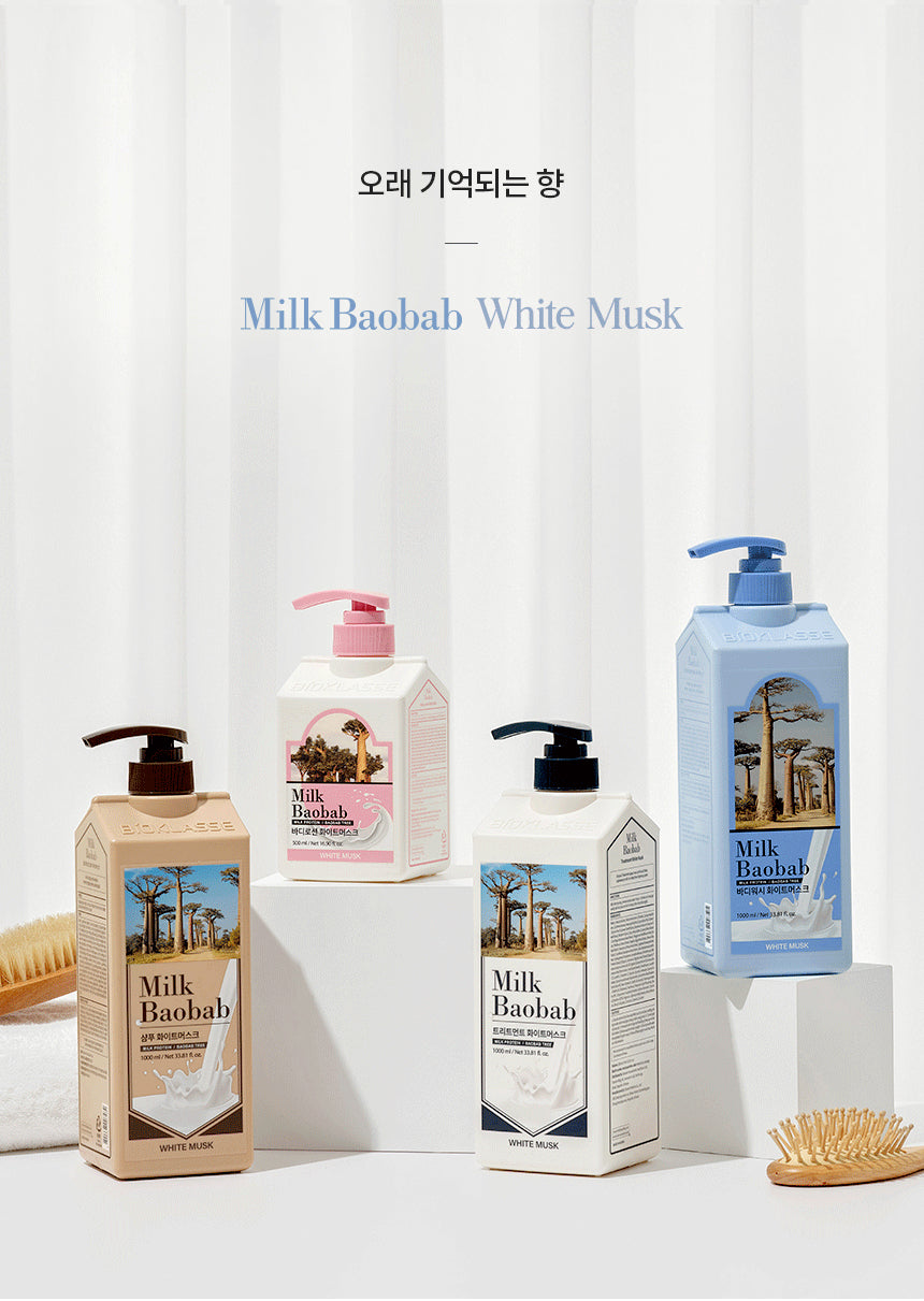 Milk Baobab Shampoo White Musk 1000ml