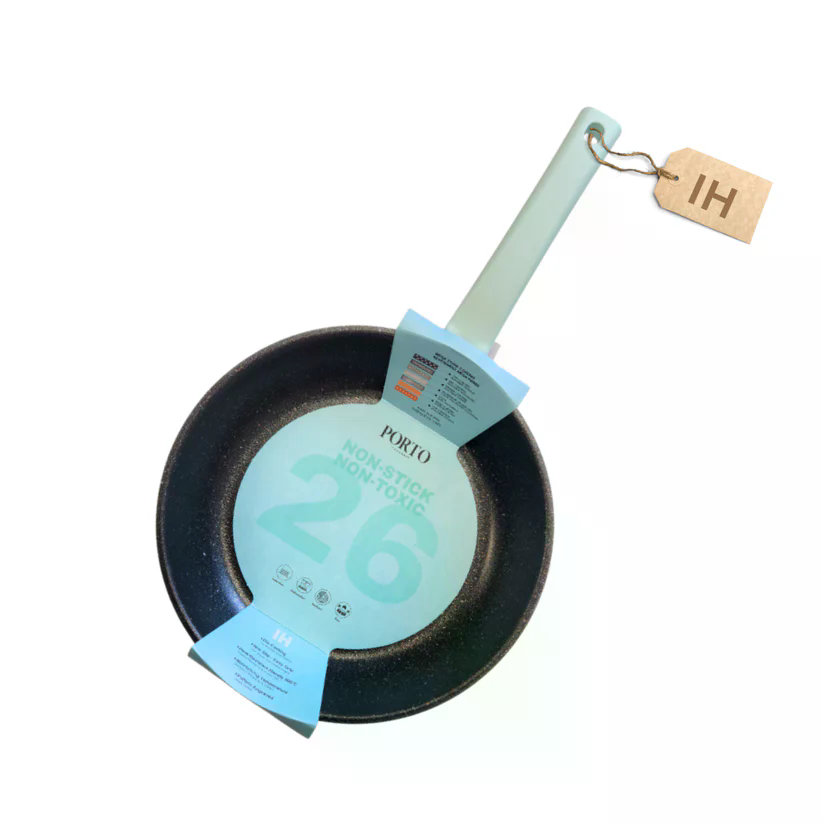 Non-Stick Mega Stone Flypan 26cm_포르토 IH 논스틱 메가 스톤 프라이 팬 26cm