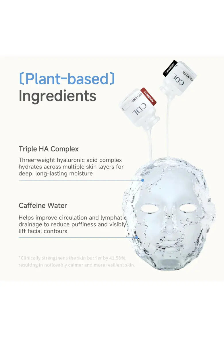 CDL Icy Puff Sheet Mask (1box (10sheets)) 칸도럽 아이시 퍼프 시트 마스크 (1box (10장))