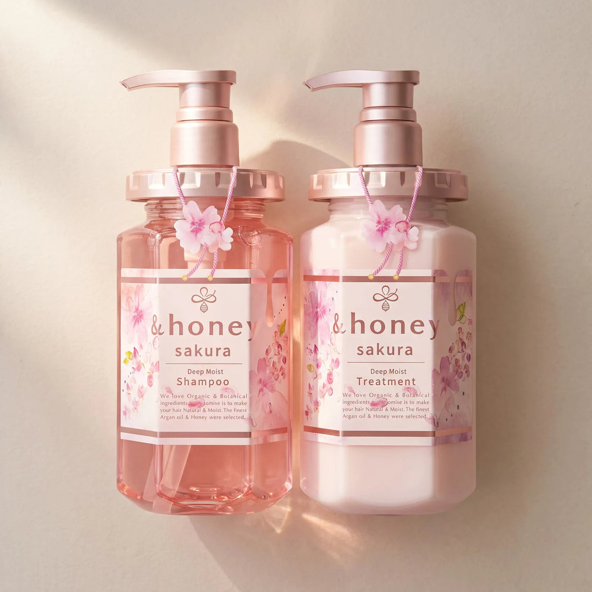 &honey Sakura Deep Moist Shampoo + Treatment SET