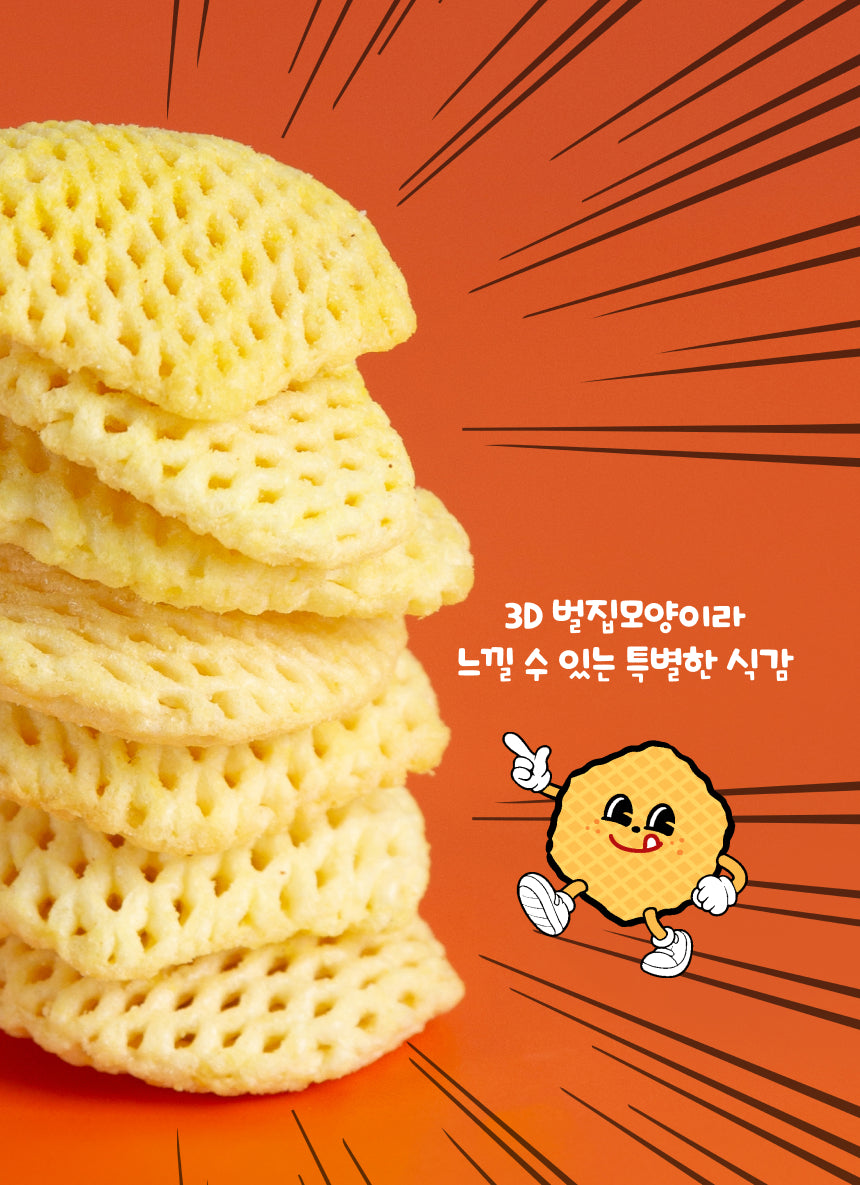 Badasori Honeycomb Crisps - Sweet Corn Soup 50g - photo 7