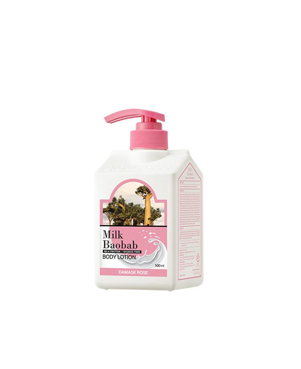 Milk Baobab Body Lotion Damask Rose 500ml