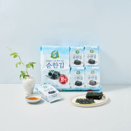 Sung Gyung Mild Seasoned Sliced laver 4g*16