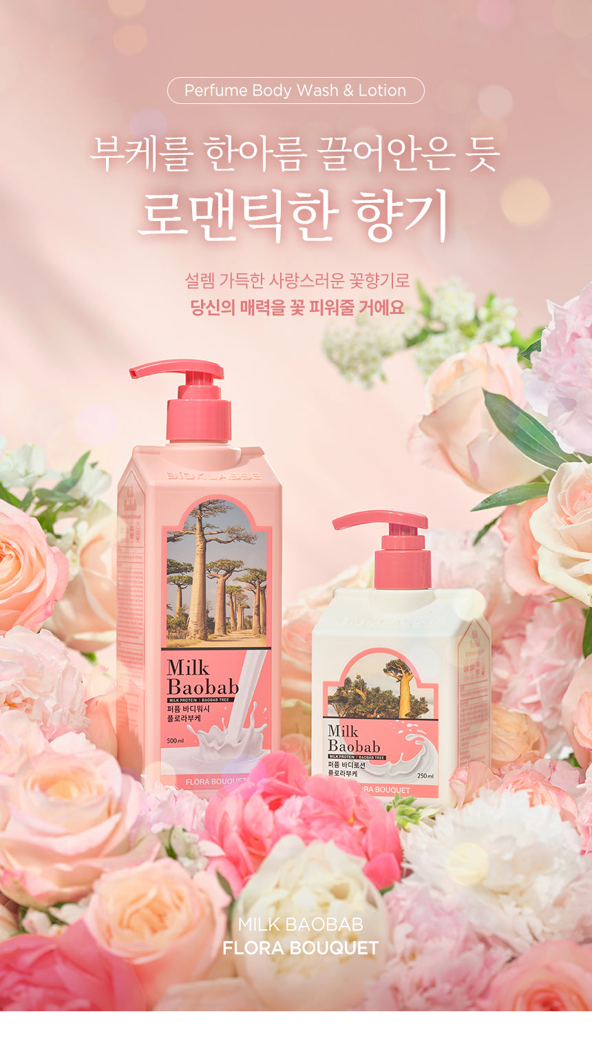 Milk Baobab Body Wash Flora Bouquet 1000ml