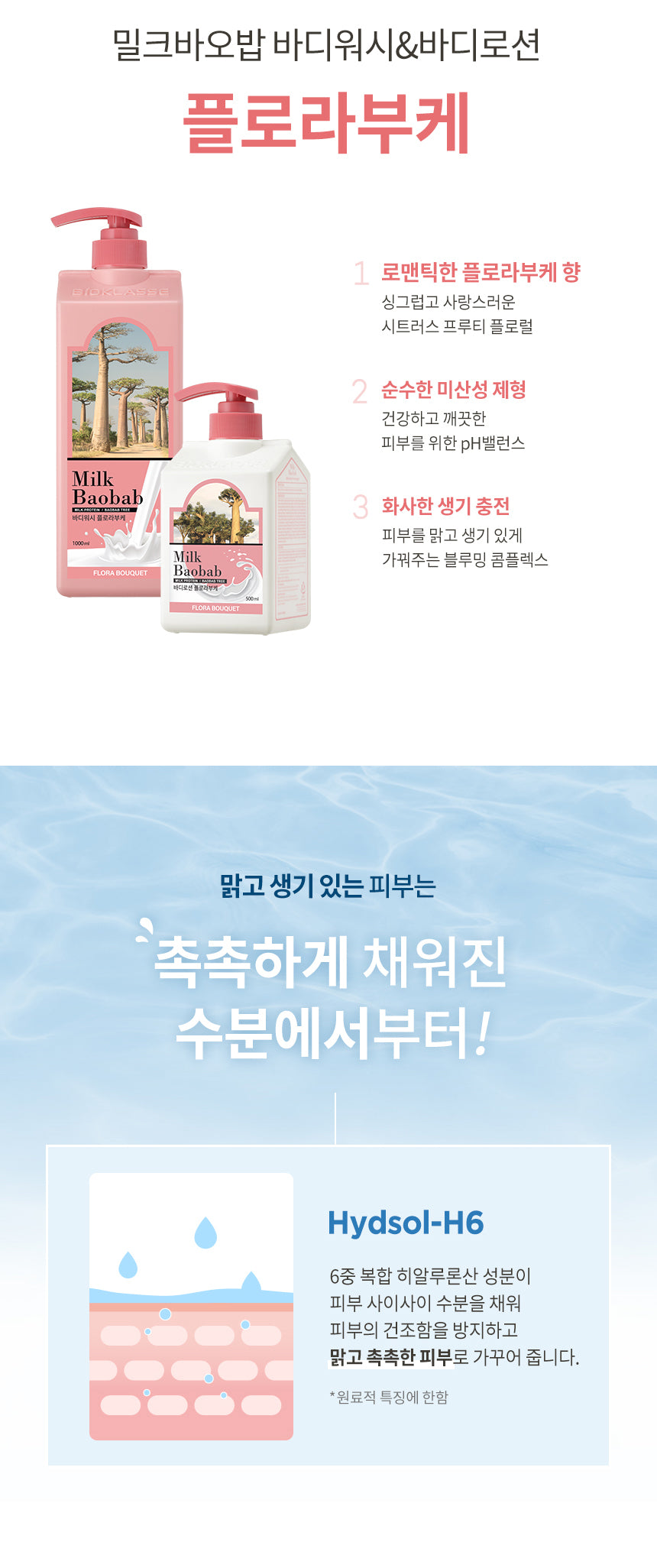 Milk Baobab Body Lotion Flora Bouquet 500ml