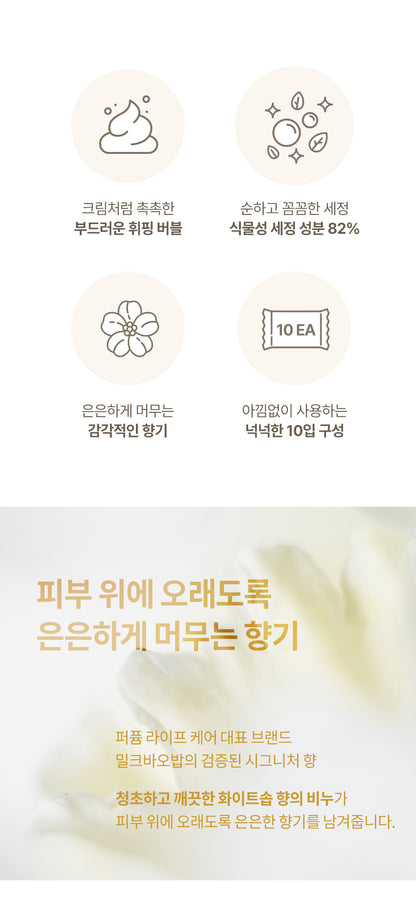Milk Baobab Original Soap White Soap (100gX10ea)