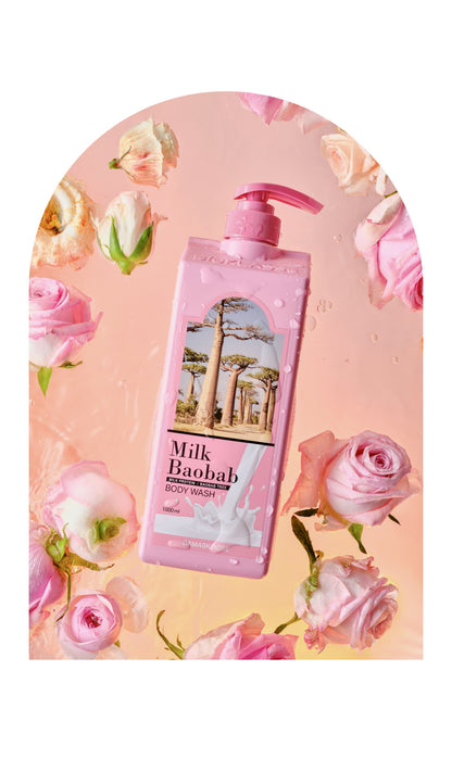 Milk Baobab Body Lotion Damask Rose 500ml