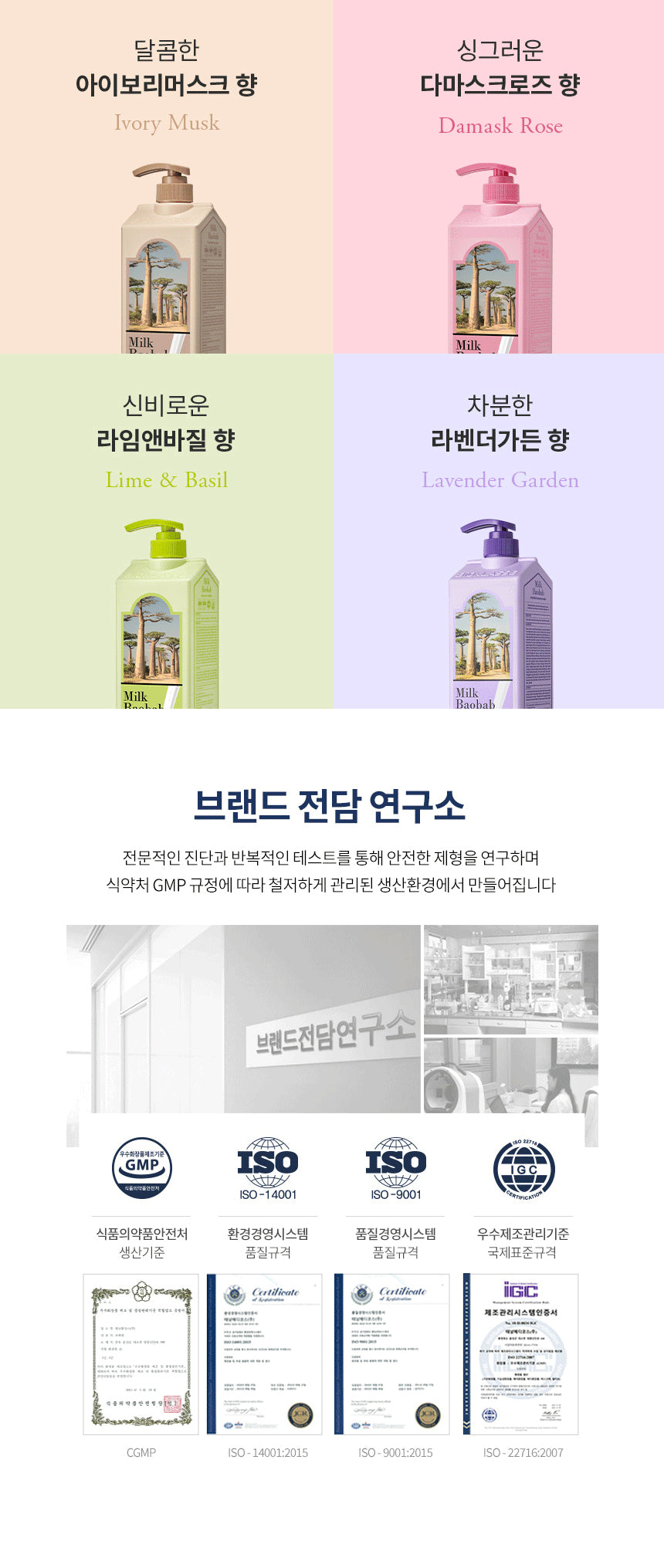 Milk Baobab Body Lotion White Musk 500ml