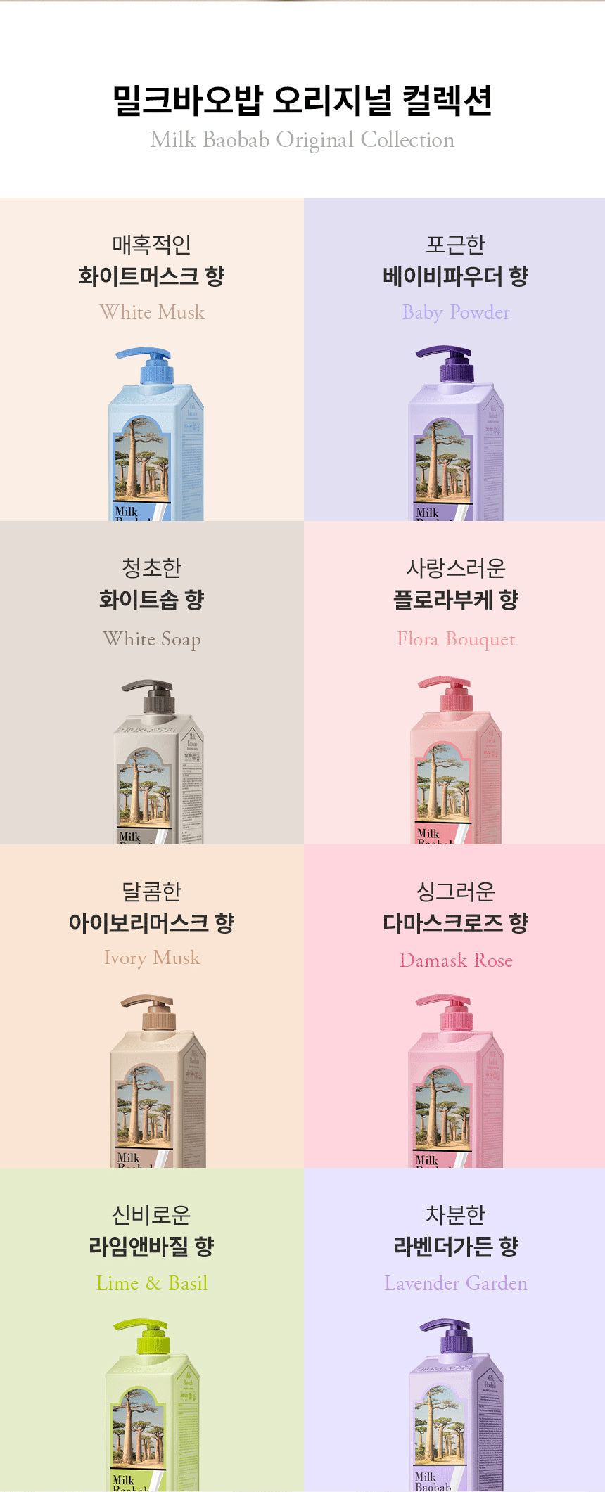 Milk Baobab Shampoo White Musk 1000ml