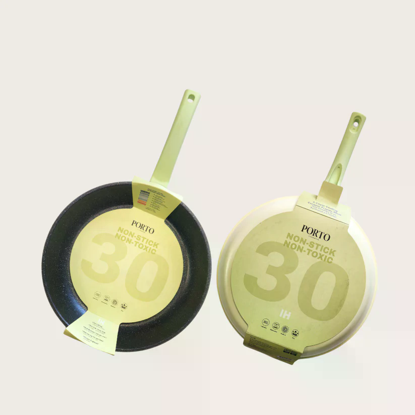 Non-Stick Mega Stone Flypan 30cm_포르토 IH 논스틱 메가 스톤 프라이 팬 30cm