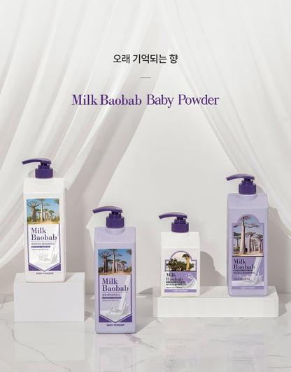 Milk Baobab Shampoo Baby Powder 1000ml