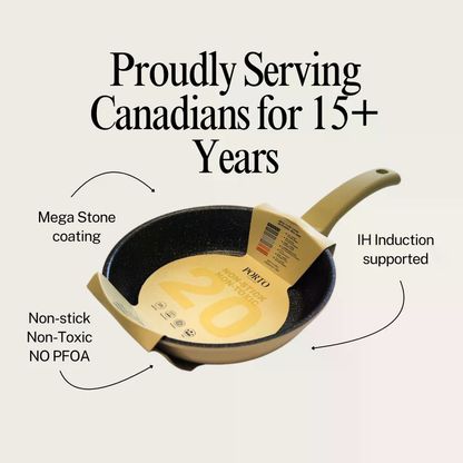Non-Stick Mega Stone Egg Pan 20cm_포르토 IH 논스틱 메가 스톤 에그 팬 20cm