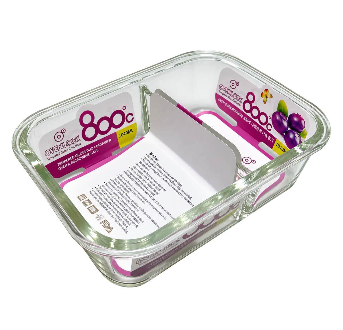 Ovenlock Duo. 1040ml