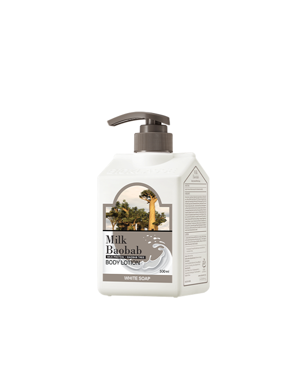 Milk Baobab Body Lotion White Soap 500ml