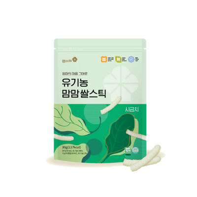Momsmi MomMom Organic Rice Stick (Spinach)