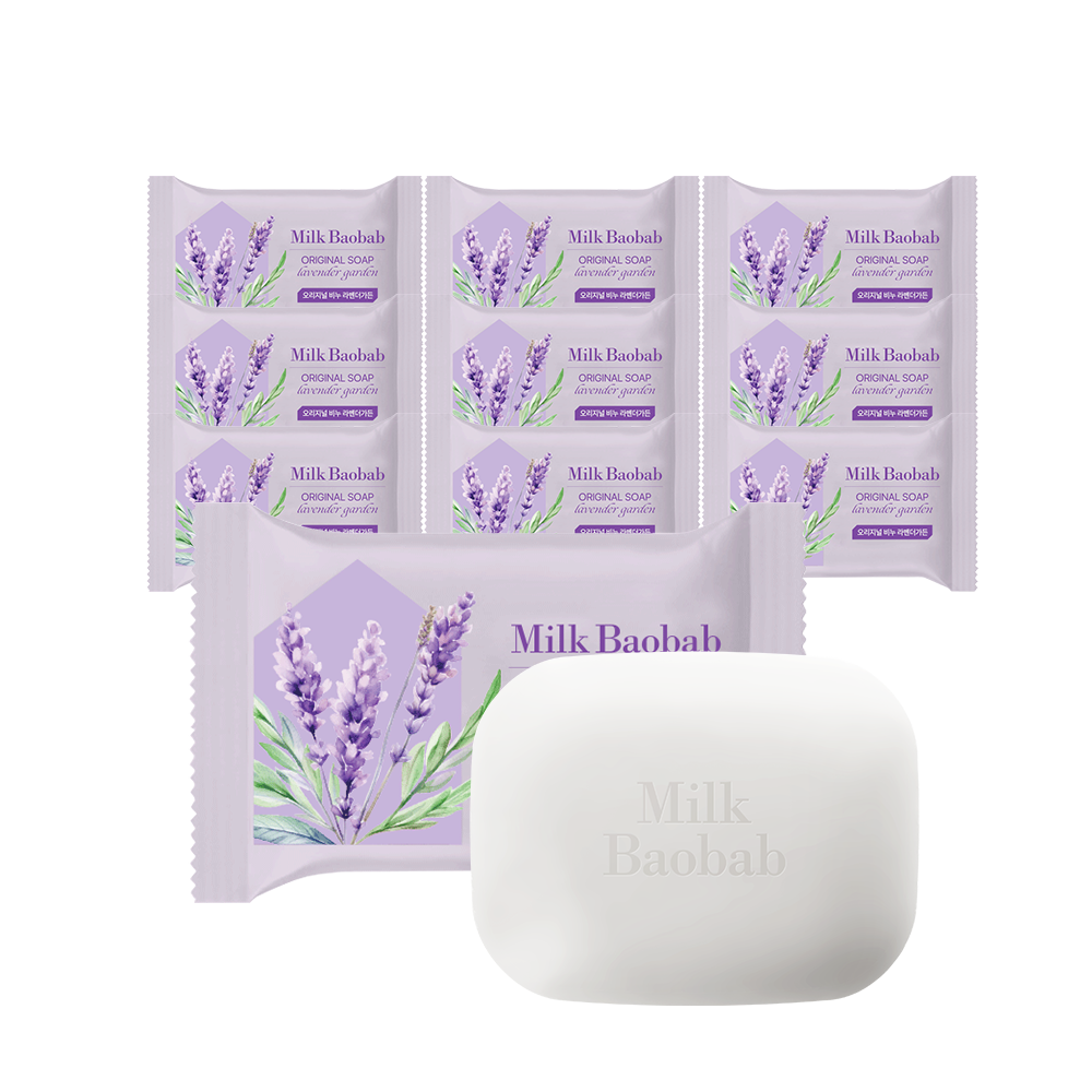 Milk Baobab Original Lavender Garden Soap (100gX10ea)