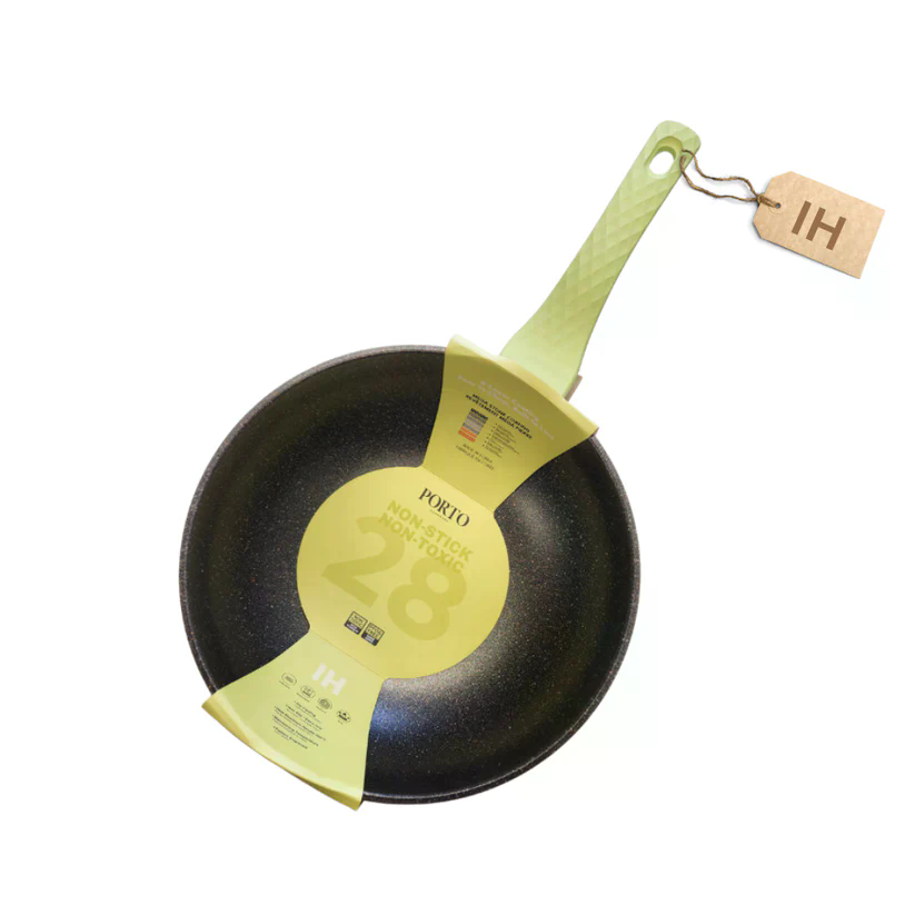Non-Stick Mega Stone Wok 28cm_포르토 IH 논스틱 메가 스톤 웍 28cm
