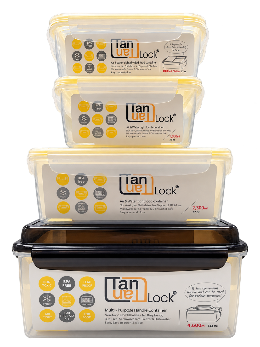 TanTan Handle Multi Container 4.6L