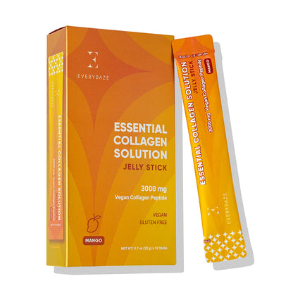 ESSENTIAL COLLAGEN SOLUTION JELLY STICK- MANGO Flavor (1 Box / 10 Sticks)