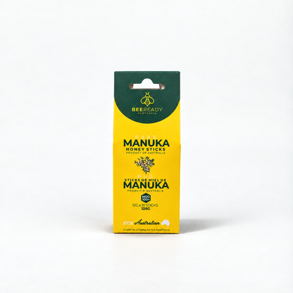 Premium Australian Manuka Honey Sticks  MGO 100+ (12g × 10 Sticks)