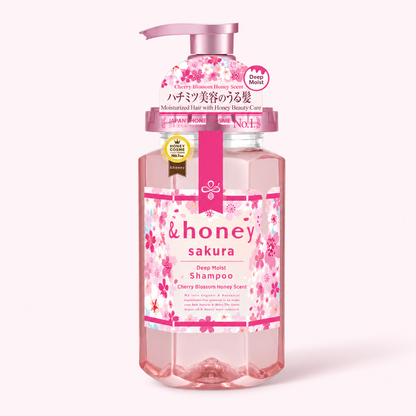&honey Sakura Deep Moist Shampoo (440 mL)