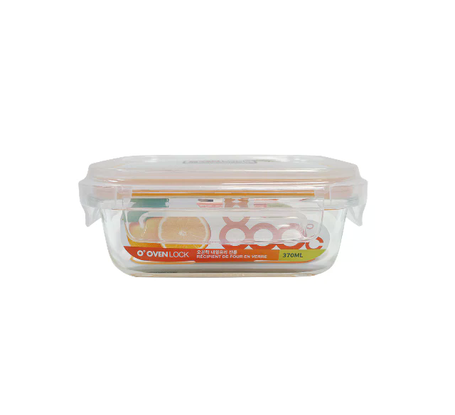 OVENLOCK REC. 370ML_GB 오븐락 직사각 370ml