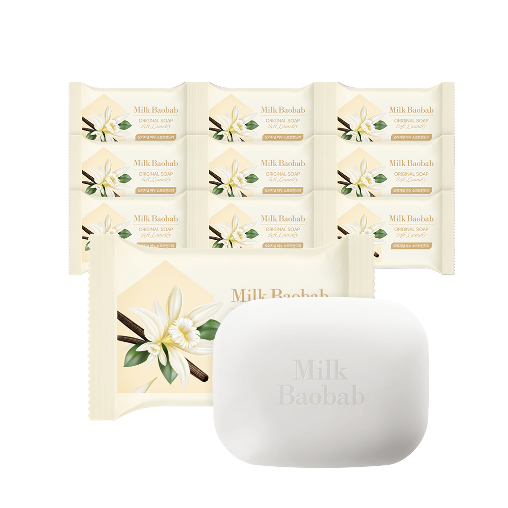 Milk Baobab Original Soft Laundry Soap (100gX10ea)