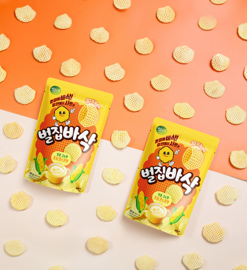 Badasori Honeycomb Crisps - Sweet Corn Soup 50g - photo 5