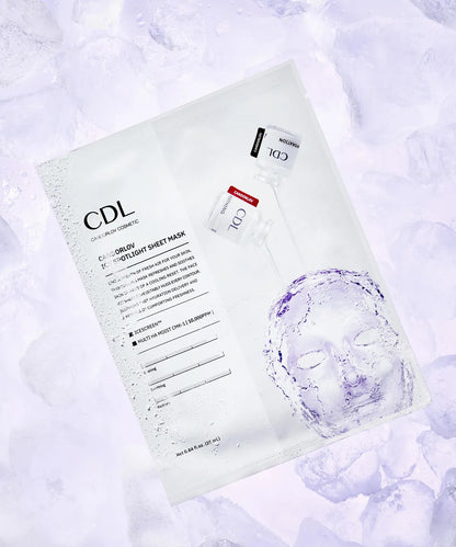 CDL Icy Spotlight Sheet Mask (1box (10sheets)) 칸도럽 아이시 스팟라이트 시트 마스크 (1box (10장))