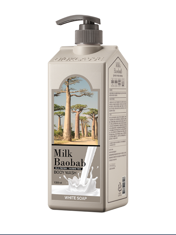Milk Baobab Body Wash White Soap 1000ml