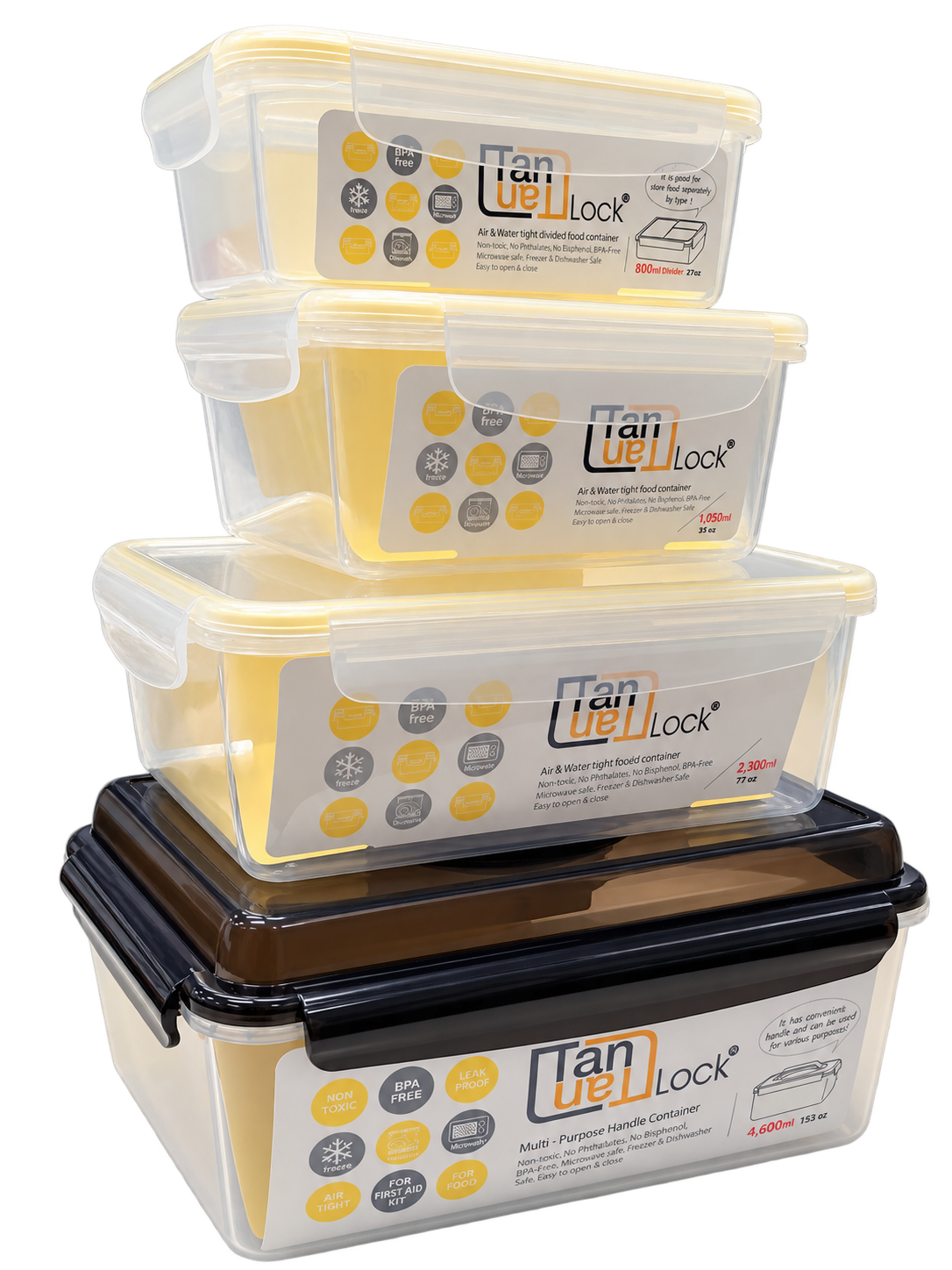 TanTan Handle Multi Container 4.6L