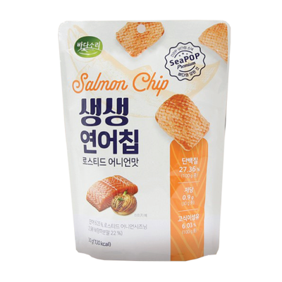 Badasori Seapop Salmon Chip - Roasted Onion 30g