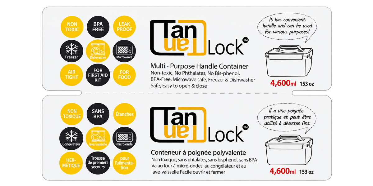 TanTan Handle Multi Container 4.6L